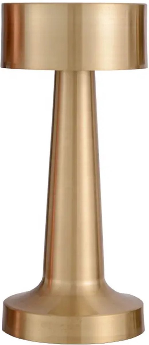 Tafellamp - Draadloos - Dimlicht - Touch - Oplaadbaar - Sfeerverlichting - Goud - Modern Design