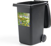 Container sticker Siergras met verschillende bloemen - 40x40 cm - Kliko sticker