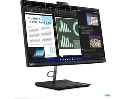 Lenovo ThinkCentre neo 30a Intel® Core™ i5 60,5 cm (23.8") 1920 x 1080 pixels 8 Go DDR4-SDRAM 256 Go SSD PC All-in-One Windows 11 Pro Wi-Fi 6 (802.11ax) Noir