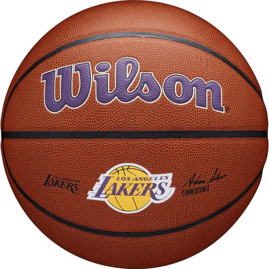 Wilson NBA Team Alliance LA Lakers - basketbal - paars