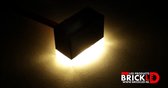 BrickLED 3 x Standaard lampje - Wit warm - Verlichting Geschikt voor LEGO