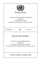 United Nations Treaty Series / Recueil des Traites des Nations Unies- Treaty Series 3048 (English/French Edition)