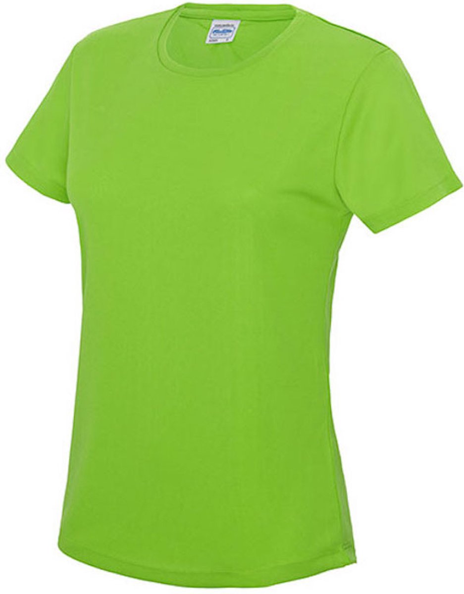 Dames sportshirt met korte mouwen 'Cool T' Electric Green - XL