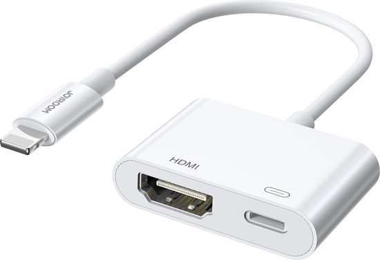 JOYROOM - Lightning naar Hdmi Adapter - Voor iPhone of iPad - wit