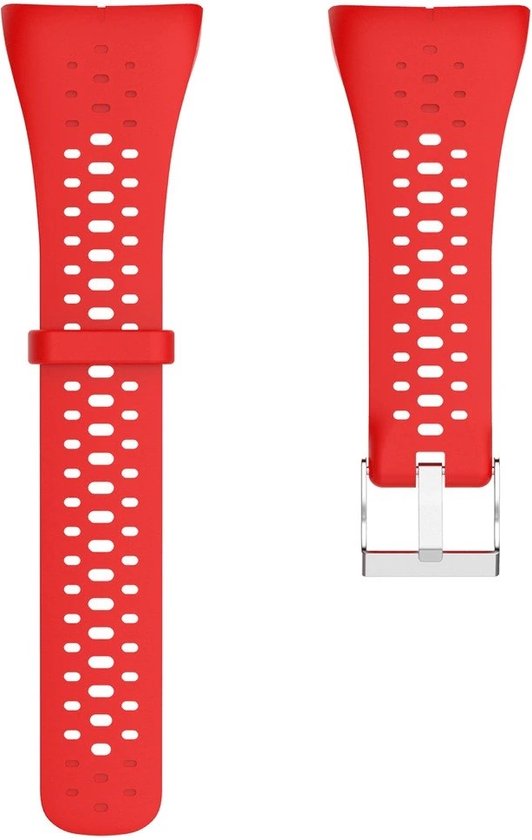 Bracelet en Siliconen adapté pour Polar M400 / M430 - Bracelet de montre - Bracelet - Rouge
