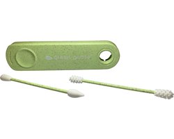 Herbuikbare Wattenstaafjes- Duurzaam -Zwart-Milieuvriendelijk-Milieuvriendelijk Product-Milieubewust-Eco Wattenstaafje-Reusable-Wattenstaafje Alternatief-Wattenstaafjes Verdwijnen- Geen Plastic Vervuiling-Duurzaamheid-Duurzaam Cadeau