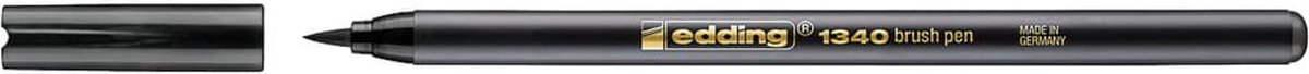 edding 1340 brushpennen set - 10 verschillende kleuren - penceelachtige punt - geschikt voor o.a. handlettering en zendoodle — afbeelding 6