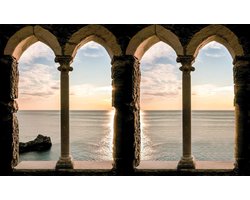 Poster | Bruin , Grijs | 104 x 70,5 cm