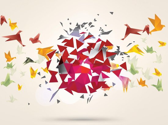 Photomural jaune, revêtement mural