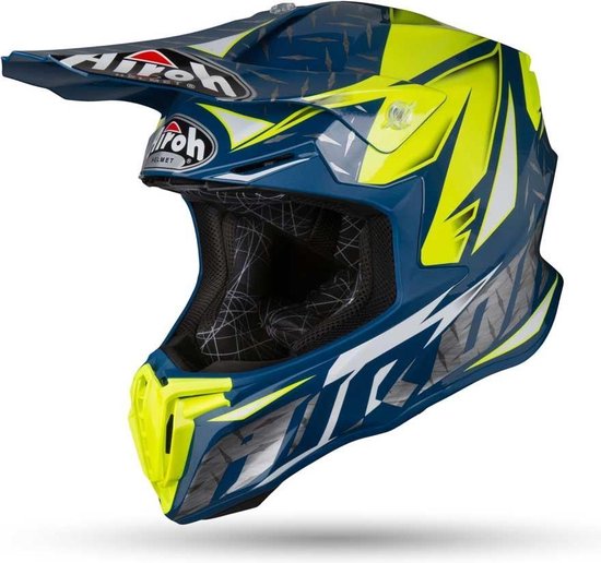 Casque Motocross Airoh Twist Iron Blue Gloss-XL | bol.com