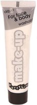 Witte schmink op waterbasis tube 25 ml - Schminken - Schmink carnaval - Make-up