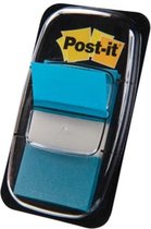 Post-it® Index Standaard, Lichtblauw, 25.4 x 43.2 mm, 50 Tabs/Dispenser
