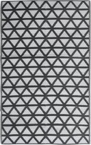 vidaXL - Buitenkleed - 140x200 - cm - polypropeen - zwart