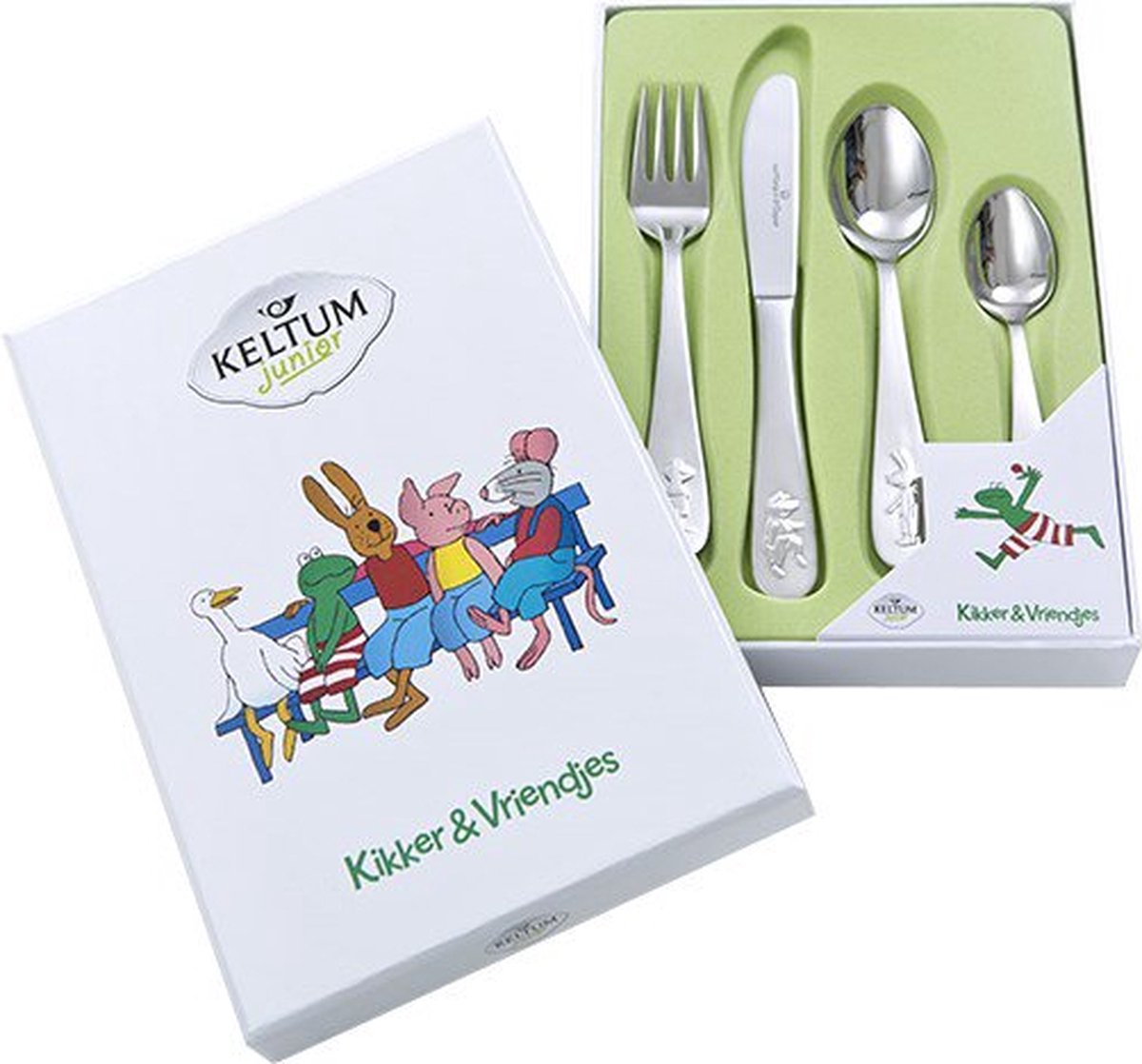 Goedkoopste Gift Items Kikker Bestekset - 4-delig