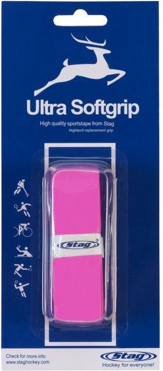 Stag Ultra Softgrip - Grips  - roze - ONE - Stag