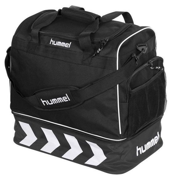 Hummel Pro Bag Supreme Sporttas - zwart/ wit - 50 x 48 x 32 cm | bol.com