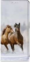 Wallet Book Case OnePlus Nord CE 3 Lite Smart Cover Hoesje Paarden