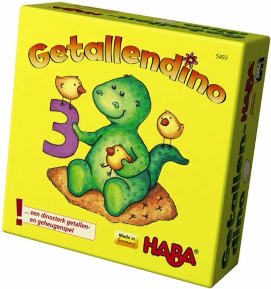 Boek: Haba Spel Spelletjes vanaf 3 jaar Getallendino, geschreven door Haba