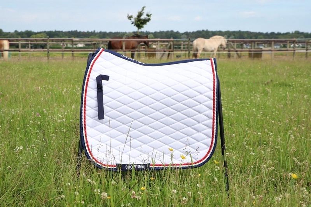 HB Zadeldek Showtime Luxe - wit - Full DR