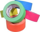 Pro  - Gaff neon gaffa tape 48mm x 22,8m kleuren pakket