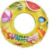 Intex Zwemband - SUMMER - Topical fleurige opblaasbare zwemring - 70 cm -L3009