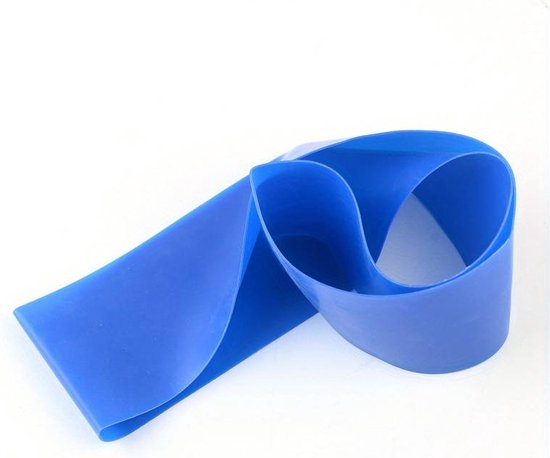 Weerstand banden - Fitness resistance band - Elastiek - Verschillende weerstanden - Blauw- 15 LB - 6.8 KG