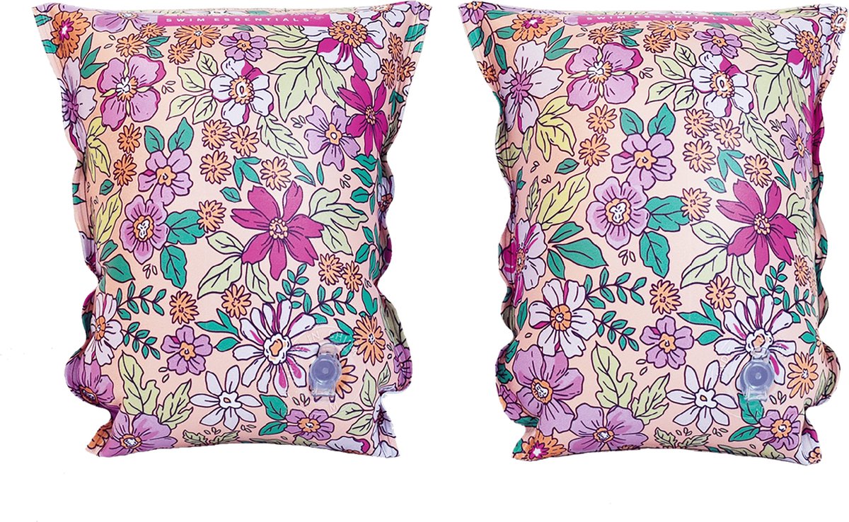 Swim Essentials Zwembandjes Bloemen - Zwemvleugels - 0-2 jaar - 0-15 kg