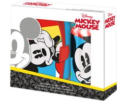 foto van Disney Mickey Mouse lunchbox set voor kinderen - 2-delig - rood - aluminium/kunststof