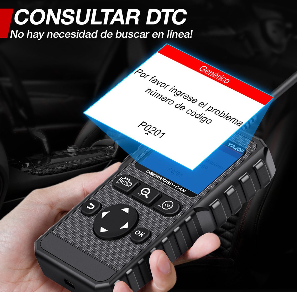 OBD YA200 Bluetooth OBD2 Auto Scanner