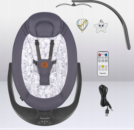 Prénatal Wipstoel Baby – Verstelbare Schommelstoel – Incl. Speelboog
