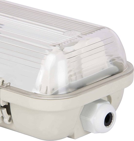 Eclairage LED TL 60 cm | Luminaire étanche IP65 | Raccordable | Excl. Source de lumière