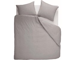 Beddinghouse Frost dekbedovertrek - Tweepersoons - 200x200/220 - Licht grijs