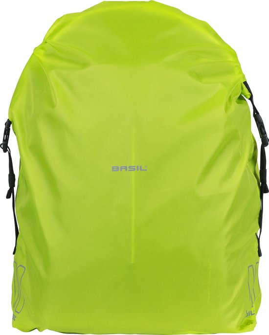 Housse de pluie Basil Keep Dry and Clean - Vertical - Jaune fluo