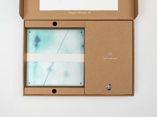 IXXI Blue - Décoration murale - Abstrait - 80 x 80 cm