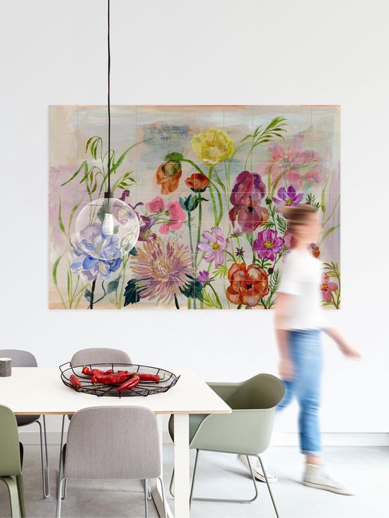 IXXI Flower Garden - Décoration murale - 100 x 140 cm