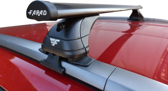 Barre de toit en aluminium porte-bagages garde-corps porte-vélo de voiture  largeur réglable