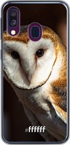 Samsung Galaxy A40 Hoesje Transparant TPU Case - Kerkuil #ffffff