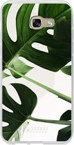 Samsung Galaxy A5 (2017) Hoesje Transparant TPU Case - Tropical Plants #ffffff