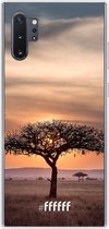 Samsung Galaxy Note 10 Plus Hoesje Transparant TPU Case - Tanzania #ffffff