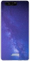 Honor 9 Hoesje Transparant TPU Case - Star Cluster #ffffff