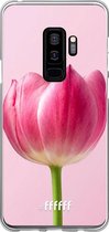 Samsung Galaxy S9 Plus Hoesje Transparant TPU Case - Pink Tulip #ffffff