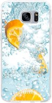 Samsung Galaxy S7 Hoesje Transparant TPU Case - Lemon Fresh #ffffff