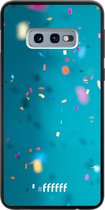 Samsung Galaxy S10e Hoesje TPU Case - Confetti #ffffff