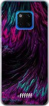 Huawei Mate 20 Pro Hoesje Transparant TPU Case - Roots of Colour #ffffff