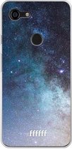 Google Pixel 3 XL Hoesje Transparant TPU Case - Milky Way #ffffff