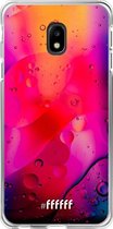 Samsung Galaxy J3 (2017) Hoesje Transparant TPU Case - Colour Bokeh #ffffff