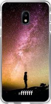 Samsung Galaxy J3 (2017) Hoesje Transparant TPU Case - Watching the Stars #ffffff