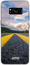 Samsung Galaxy S8 Plus Hoesje Transparant TPU Case - Road Ahead #ffffff