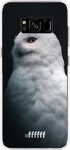 Samsung Galaxy S8 Plus Hoesje Transparant TPU Case - Witte Uil #ffffff