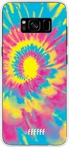 Samsung Galaxy S8 Plus Hoesje Transparant TPU Case - Psychedelic Tie Dye #ffffff